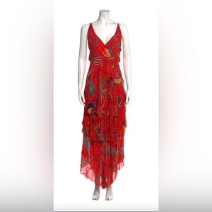 Farm Rio Printed Mystic Knight Long Dress